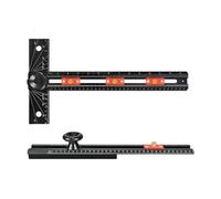 Cabinet Hardware Jig | T-Shape Drilling Positioning - Cabinet Hole Angle Marking Accuracy For Woodworker Remodeler Contractor Carpenter Handyman Kitchen Bathroom Closetsystem Home Apartment