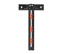 Cabinet Hardware Jig,T-Shaped Positioning Measuring - Punch Locator Drill Guide,for Remodelers Contractors Carpenters Handymen Homeowners Closet System Home Bathroom Apartment Shop