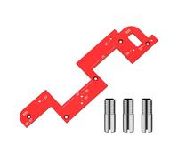 Cabinet Hardware Jig,Thickened Multifunctional Guide - Positioning Patterns For Woodworking Home Kitchen Cabinet Installation Furniture Workshop Carpentry Rep