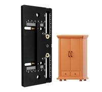 Cabinet Hardware Jig Tool - Adjustable Cabinet Handle Template - Guide Precise Templates for Cupboard Punch Woodworking File Shelves Home Knobs Door Drawer Construction Pulls