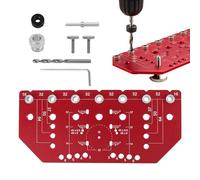 Cabinet Hardware Mounting Template - Positioning Tool Clamp - Cabinet Jig | Professional to Beginner, Home Commercial, Woodworking DIY Improvement