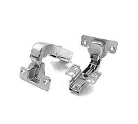 Cabinet Hinge Cupboard Door 90 Degree Damped Hydraulic Hinge Vertical Hinged Door Special Heteromorphism Cabinet Hinges 2pcs (Color : 90degree Dismounting)