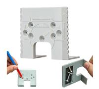 Cabinet Hinge Installation Jig with Magnetic Base, 2mm Concealed Hinges Positioning Plate, Woodworking Guide for Fast Door Hinge Mounting & Fixation