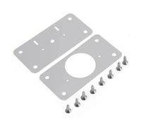 Cabinet Hinge Repair Plate Kit - Soft-Close Hinges for Home Furniture, Easy Installation with Mounting Screws Included(2pcs)