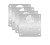 Cabinet Hinges Cabinet Hinge Repair Plate Kit 2 pcs