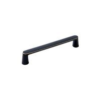 Cabinet Home Hardware Furniture Drawer Wardrobe Barn Door Handle Retro Classic(Black Brass,111 * 24mm)