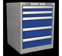 Cabinet Industrial 5 Drawer