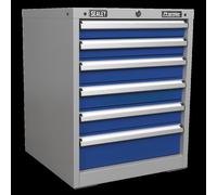 Cabinet Industrial 6 Drawer