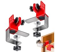 Cabinet Installation Clamps | Adjustable Drawer Installation Fixing Clamps 2 Pcs - Adaptive Adjustable Mold Tool for Frame Positioning Drill Bore Nitrant Building Woodworking Furniture Ke