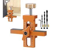 Cabinet Installation Clamps - Cabinet Door Mounting Jig - Cabinets Hardware Template With Quick Edge Positioning, Hole Drilling Template Alignment Aid For The Renovation Of Commercial Venues
