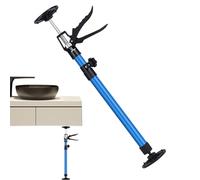 Cabinet Installation Jack 1/2 Pack, Labor Saving Hand Lifting Jack Tool, Third Hand Tool, Lever Arm Lifter For Installing Cabinets, Ratcheting Cargo, Range Hoods, Drywall (Blue -1Pc, Short)