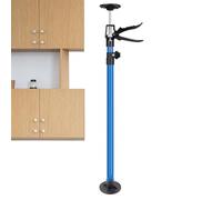 Cabinet Jack - Adjustable Support Pole, Heavy Duty Lifter | Solid Steel Load Bearing Rod, Telescopic Holding Tool For Installation, Durablle Brace With Non-Slip Base For Drywall, Cabinets, Stair Work
