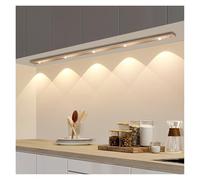 Cabinet Lighting Motion Sensor LED Cabinet Light Ultra Thin Induction Intelligence LED Lamp For Kitchen Counter Bedroom Wardrobe Night Lights Easy To Install(White,30cm)