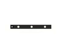 Cabinet Lighting Motion Sensor LED Cabinet Light Ultra Thin Induction Intelligence LED Lamp For Kitchen Counter Bedroom Wardrobe Night Lights Easy To Install(Black,30cm)