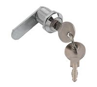 Cabinet Lock 4 Sets 16/20/25/30mm Cam Cylinder Locks Door Cabinet Mailbox Padlock Drawer Cupboard Box Lock with Iron Key for Furniture Hardware(25mm)