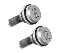 Cabinet Lock Alloy Code Combination Cam Lock Keyless Post Mail Box Cabinet Dial Silver