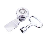 Cabinet Lock, Cam Lock Triangle Cam Cabinet Locks for Distribution Box Tin Trunk Micro with Cap Special Smart Door Lock Lock Pick Set