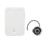 Cabinet Lock, Keyless Rechargeable Electronic Fingerprint Lock, Child Safety Smart Biometric Hidden File Drawer Lock for Bedrooms, Cloakroom, Apartments, Home, Offices, Hotels