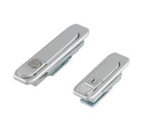 Cabinet Lock MS738-1 Distribution Box Lock/Electric Flat Pop-up Mechanical Door Industrial 1Pcs (MS738-2mattezincalloy)