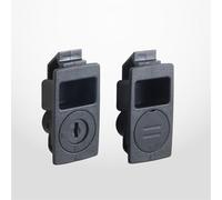 Cabinet Lock MS9008P-1-1 Distribution Plastic Plane 1Pcs(MS9008P-1-2withoutkeys)