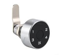 Cabinet Lock, Smart Fingerprint Cam Lock, Wireless Electronic Locker Lock App Control for Cabinet, Cupboard, Mailbox, Drawer, Furniture Door & Post Box(20mm)