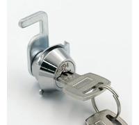 Cabinet Lock with Key, Cam Lock Rv Locks, Mailbox Lock Letterbox Lock Drawer Lock Tool Box Post Box Locks Security Lock With 2 Keys, For Door ATM Cabinet Cupboard Locker Lock, 32x21.5mm