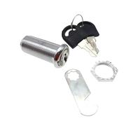 Cabinet Locks 10/16/20/25/30/35/40mm Security Lock Filing Cabinet Post Mailbox Drawer Cupboard Locker Furniture Locks DIY Tools(Different Key 25mm)