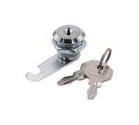 Cabinet Locks 3sets 16/20/25mm Mailbox Lock Cam 90 Degrees Metal Alloy Cylinder Cabinet Locker with 2 Keys Furniture Hardware(25mm)