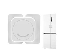 Cabinet Locks Baby Proofing, Child Safety Door Locks, Sturdy and Easy-to-Install Latches for Kitchen, Bathroom, Nursery and Home Babyproofing, 2.56x1.97 inches, White