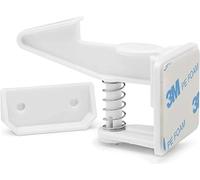 Cabinet Locks Child Safety 12 Pack | Baby Safety Cabinet Locks with Screws | Baby Proof Drawer Lock | Child proofing cabinets latches for Kids Latch for Drawers & Door Non Magnetic Child Safety Locks