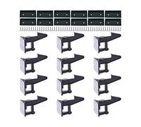 Cabinet Locks Child Safety Latches - OKEFAN 12 Pack Baby Proofing Cabinets Drawer Lock Adhesive Latch for Kids Proof Drawers No Drilling Tools Needed
