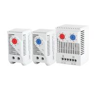Cabinet Mini Thermostat KTO011 KTS011 ZRO011 Normally Open/Normally Closed Compact Mechanical Temperature Controller 1Pcs(KTO011)