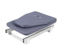 Cabinet Mounted Foldable Ironing Board 99lbs Load Space Saving, 180° Rotation Silent Slide 20dB Pull Out System, MDF Board Cotton Cover UK Cabinet Fit