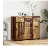 Wooden Cabinet with Storage Engineered Wood Modern Furniture Stylish vidaXL