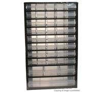 Cabinet Organiser 44 Compartment Storage Cabinet - 126762