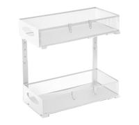 Cabinet Organizer - Kitchen Shelf | Under Sink Storage | Under Cabinet Organizer | 2 Levels Removing Cabinets Sink Organizers | Kitchen Shelves O
