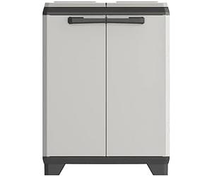 Cabinet Plastic Sorting Bin, Grey/Black 220L capacity KETER 246640