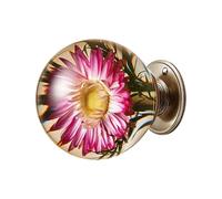 Cabinet Pull Unique Resin Wardrobe Knob Crystal Ball Door Pulls Handles Kitchen Bedroom Furniture Hardware Pulls Resin Wardrobe Knob Cupboard Handle Modern Furniture Handle Crystal Shape Cabinet