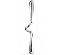 Cabinet Pulls, 1 Pack, Vintage Wave Drawer Handles, Zinc Alloy Construction, Retro Gold Chrome Finish, for FRENCH Style Kitchen Wardrobe(B)