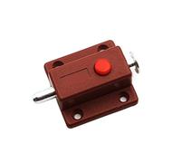 Cabinet Push Button Spring Load Automatic Door Bolt Latches Lock
