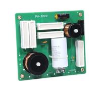 Cabinet Rebuild Crossover Board with 3 Way Routing, Printed Input Output Labels, 17 X 15cm / 6.69 X 5.9inch Single Board Design Passive Crossover Pcb Labeled Wiring Bass Center Tweeter Terminals