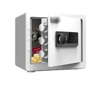 Cabinet Safes Fingerprint Home Safe Small Digital Hidden Safe Box with Touch Screen Keypad Dual Alarm System for Office Money Box(Wei)