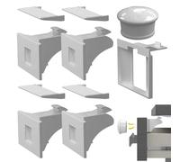 Cabinet Safety Crazy, Child Safety Cabinet Locks: Child Proof Locksmiths, Powerful Magnet, Hand Protection, No Drilling for