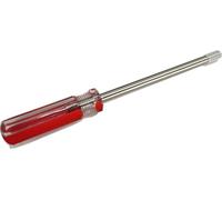 Cabinet Scraper burnishing tool with Red Plastic Handle High Speed Steel Rod (L210MM)