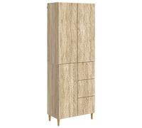 Cabinet Set 2 pcs Engineered Wood Furniture Set vidaXL
