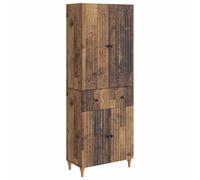 Cabinet Set Wall-Mounted 2pc Artisan Oak Engineered Wood 66x34.5x90cm Storage2pc