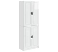 Cabinet Set with Shelf with Storage 2 pcs Engineered Wood Furniture vidaXL