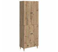 Cabinet set Artisan oak 66x34.5x95cm Engineered wood Wall-mounted Storage Modern