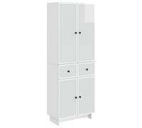 Cabinet Set with Drawer with Shelf 2 pcs Engineered Wood Furniture Deck vidaXL