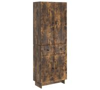 Cabinet Set with Drawer with Shelf 2 pcs Engineered Wood Furniture Deck vidaXL